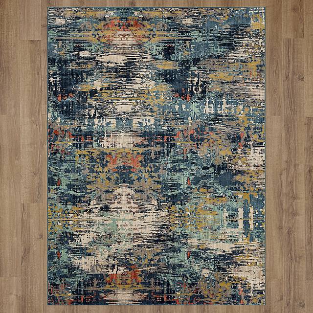 Salt Life Shores Indigo 8' x 10' Rug - Thumbnail - Image 9