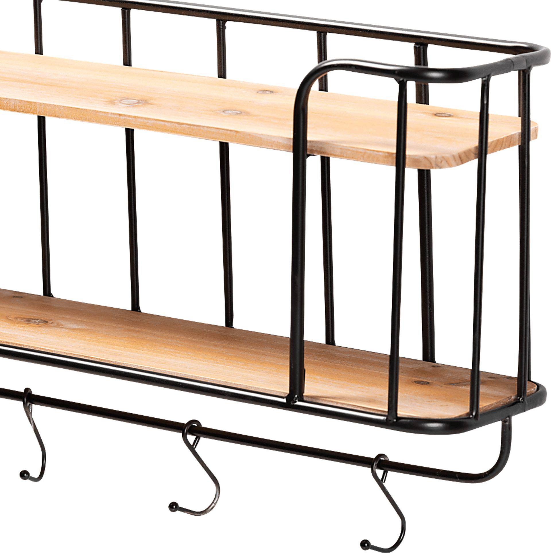 Saltus Black Coat Rack - Image 3