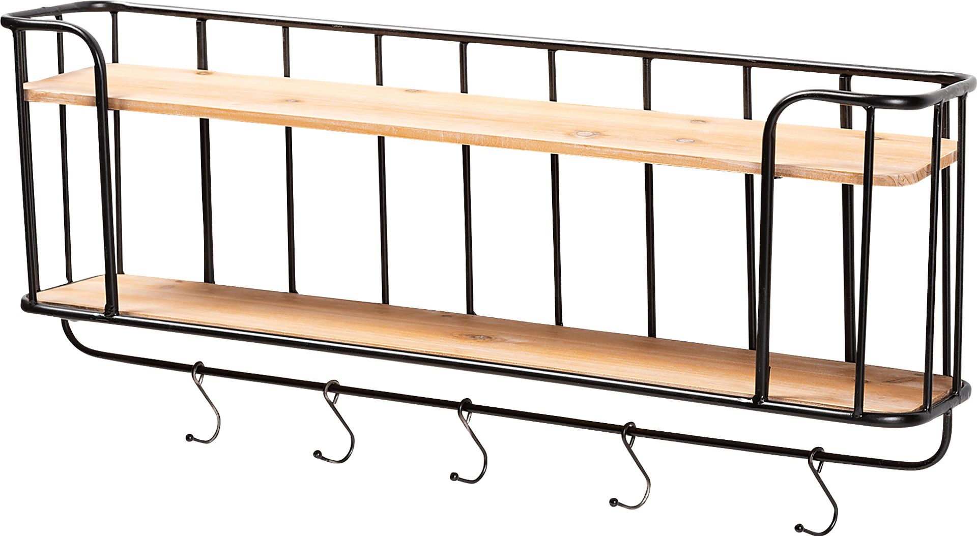 Saltus Black Coat Rack - Image 1