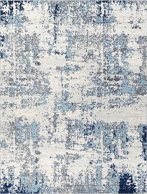Saltwood I Blue 7'10 x 10'3 Rug
