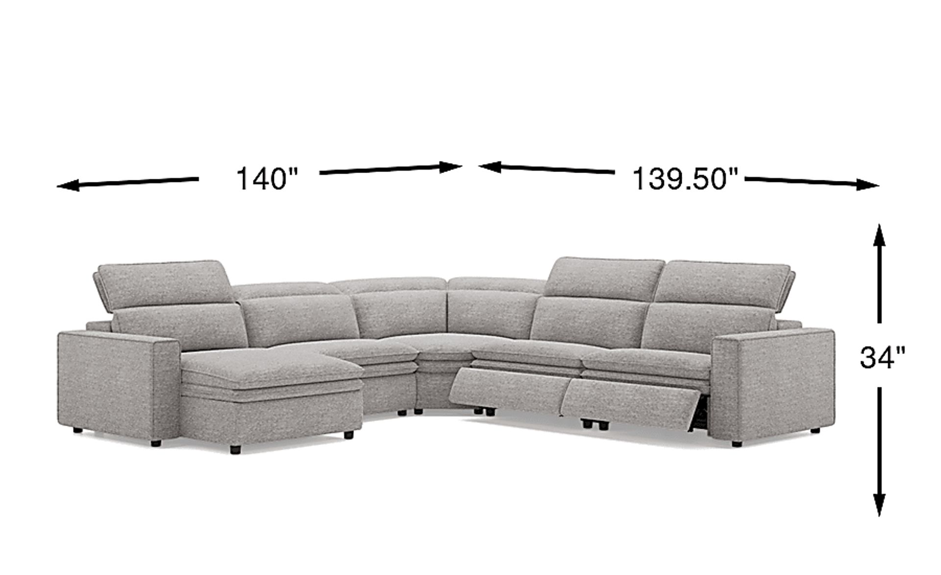 Dimension Image. Please refer to the Dimension Tab on this page for dimension details.