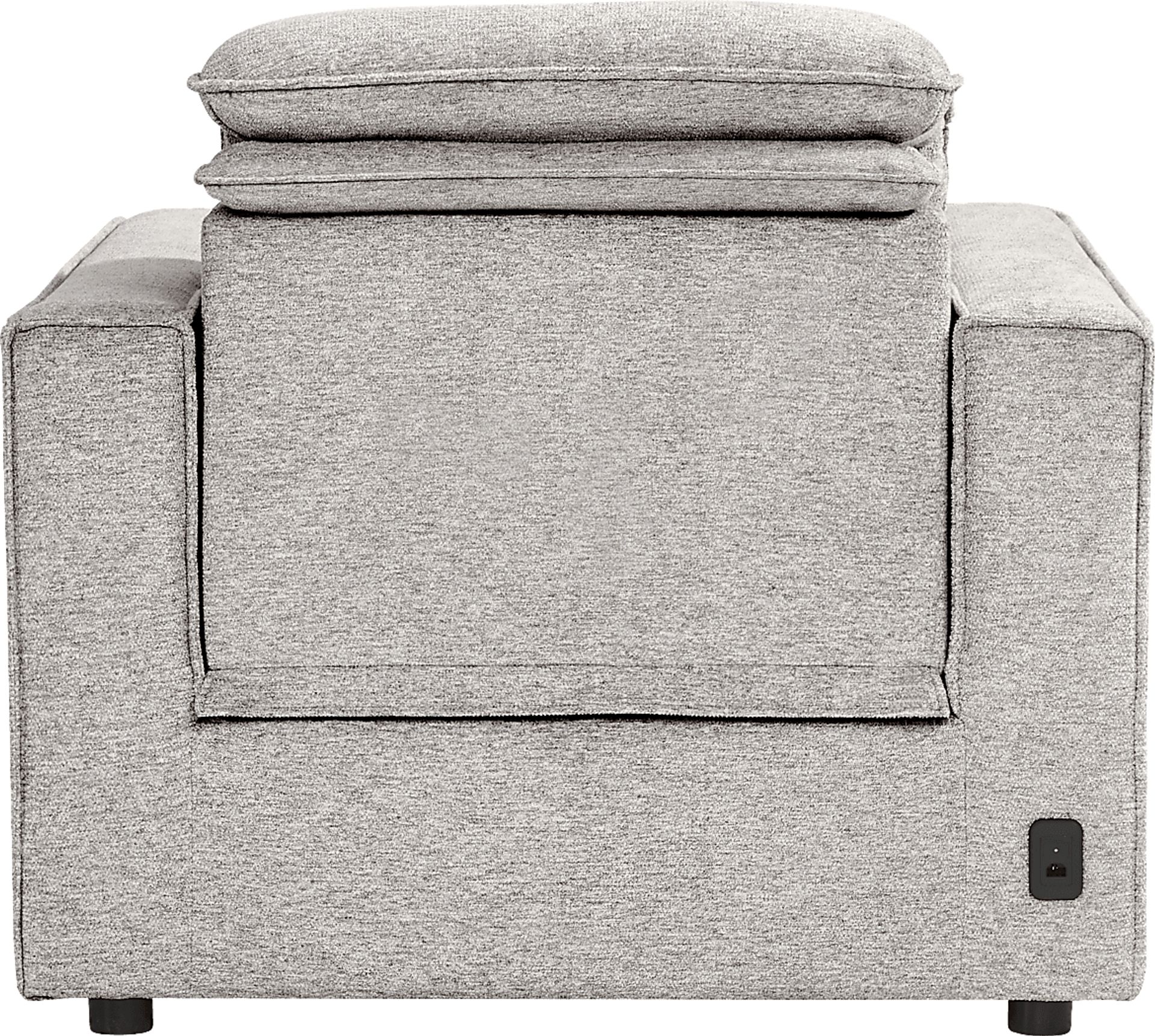 Salvator Street Gray Dual Power Recliner - Image 3