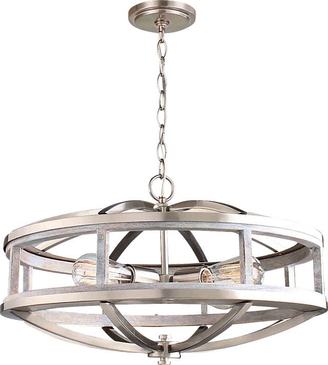 Salvo Cove Nickel Chandelier - Thumbnail - Image 1