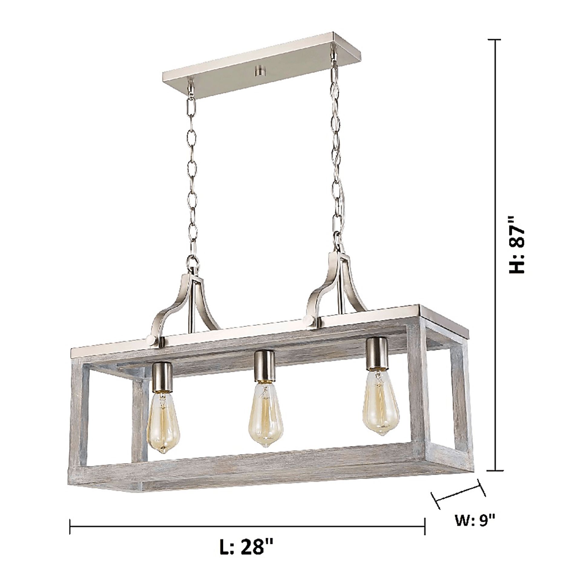 Salvo Cove Silver Chandelier - Image 2