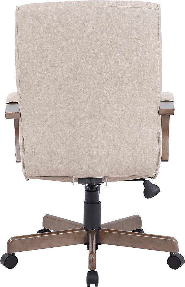 Salzedo Beige Office Chair - Thumbnail - Image 3