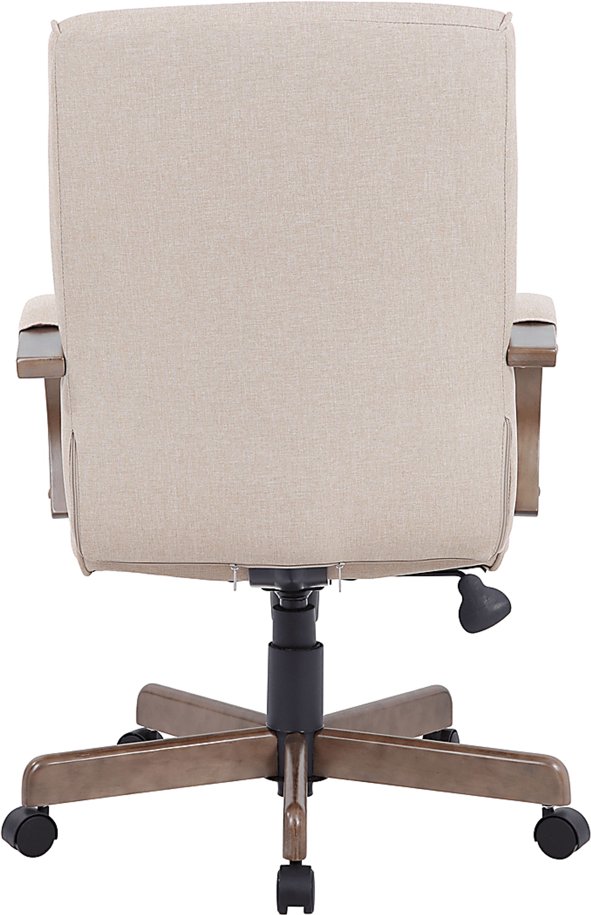 Salzedo Beige Office Chair - Image 3