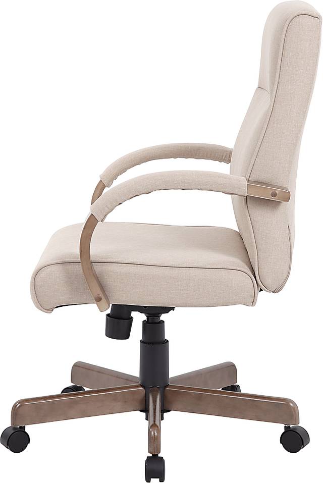 Salzedo Beige Office Chair - Thumbnail - Image 5