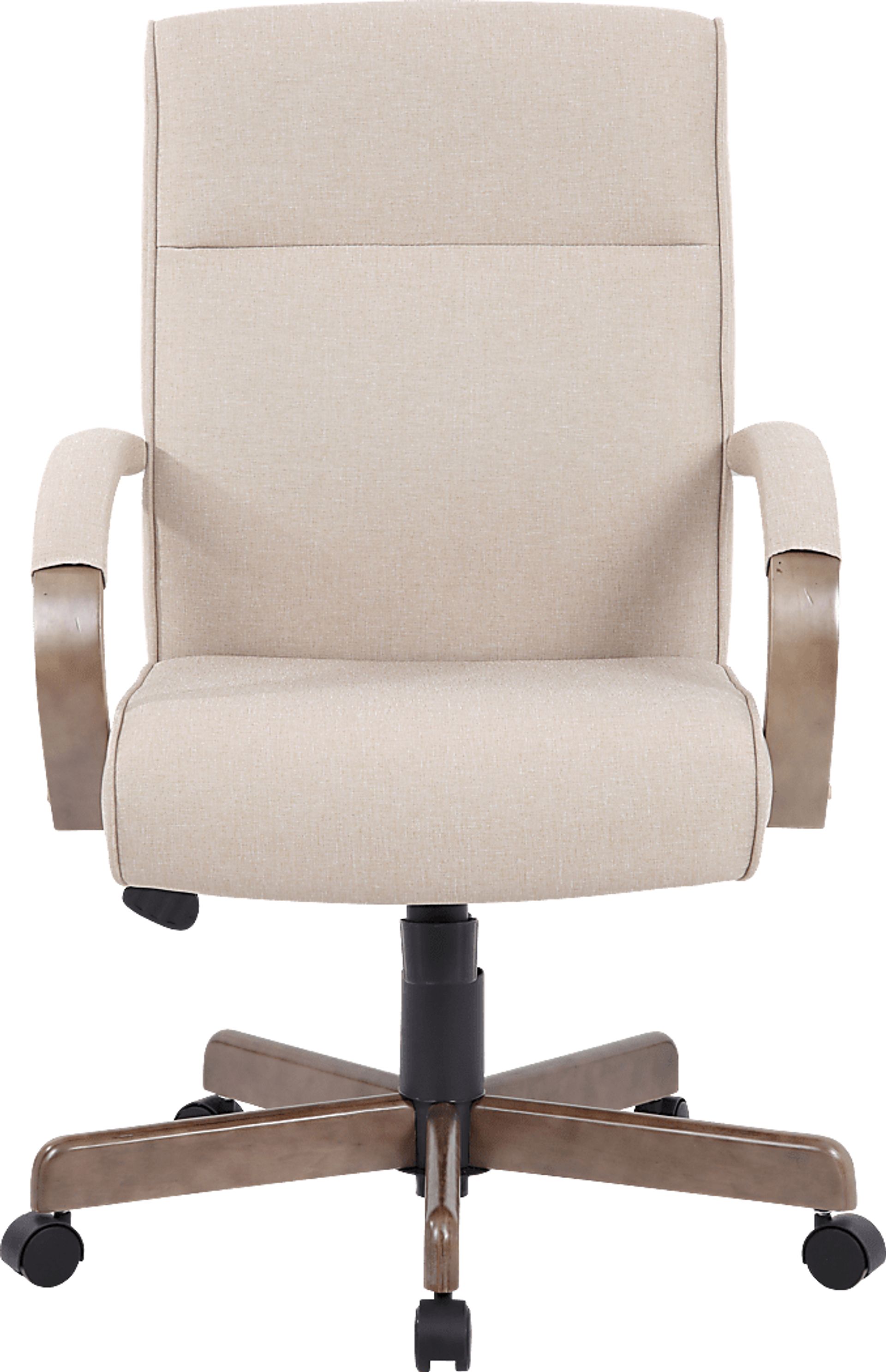 Salzedo Beige Office Chair - Image 1