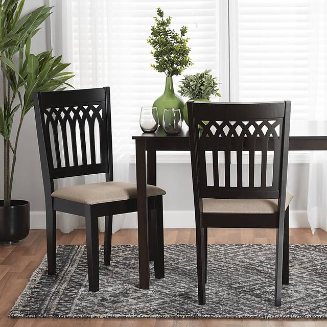 Salzedo Brown Dining Chair, Set of 2 - Thumbnail - Image 2