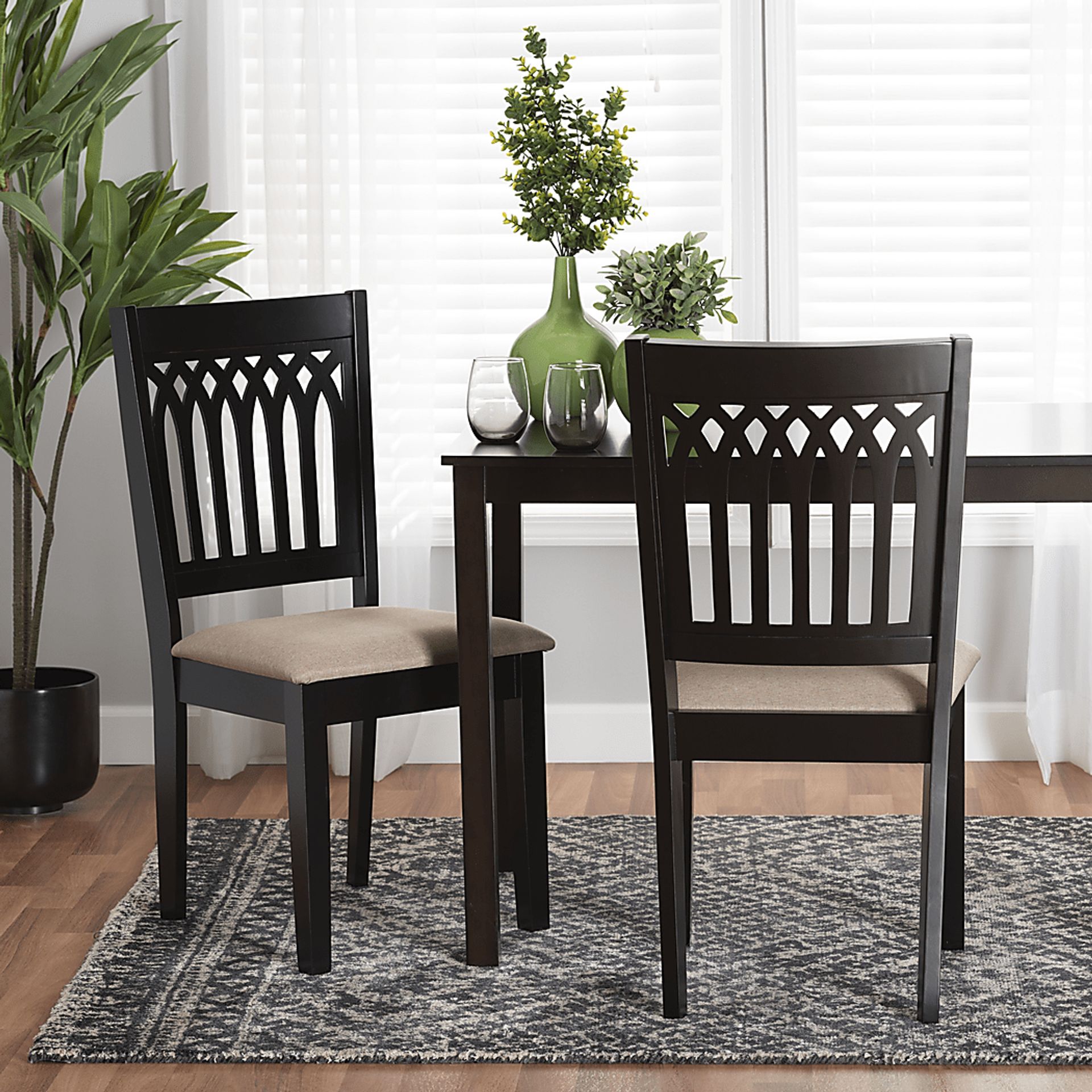 Salzedo Brown Dining Chair, Set of 2 - Image 2