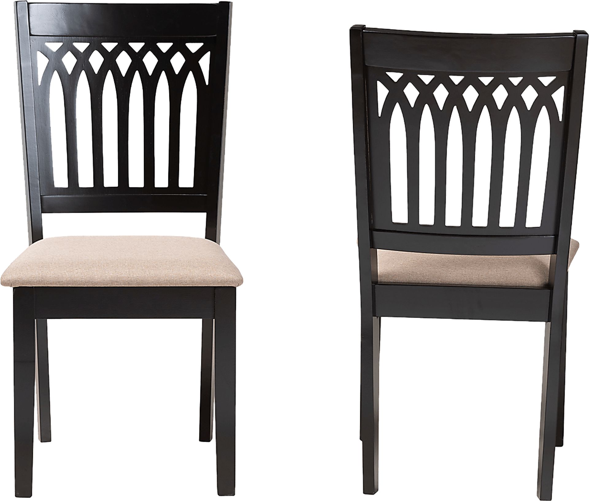 Salzedo Brown Dining Chair, Set of 2 - Image 4