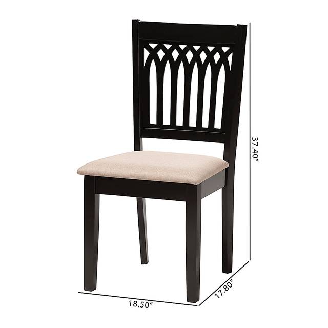 Salzedo Brown Dining Chair, Set of 2 - Thumbnail - Image 9