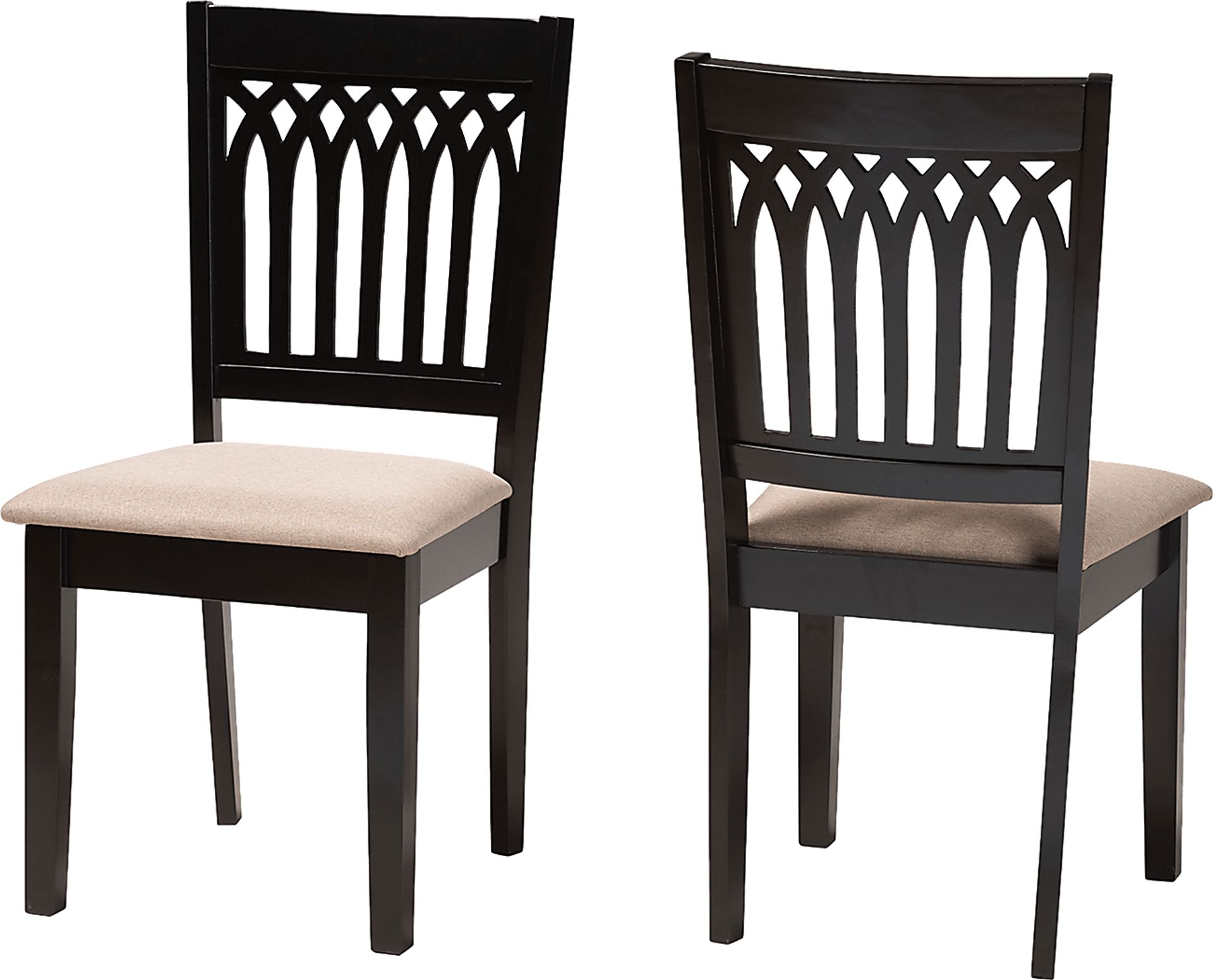 Salzedo Brown Dining Chair, Set of 2 - Image 1