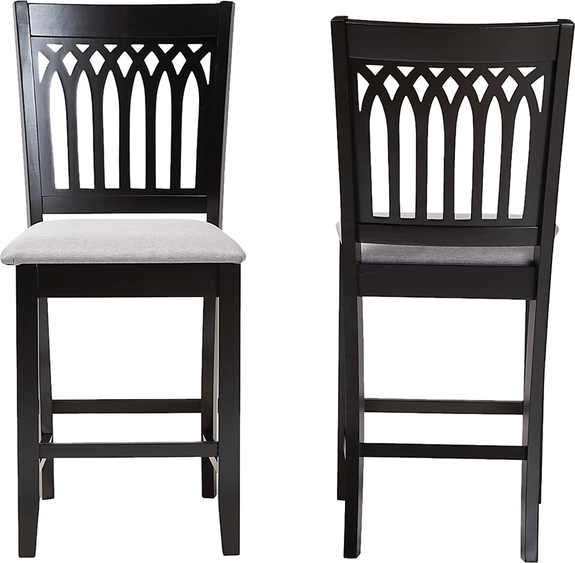 Salzedo Dark Brown Counter Stool, Set of 2 - Image 4