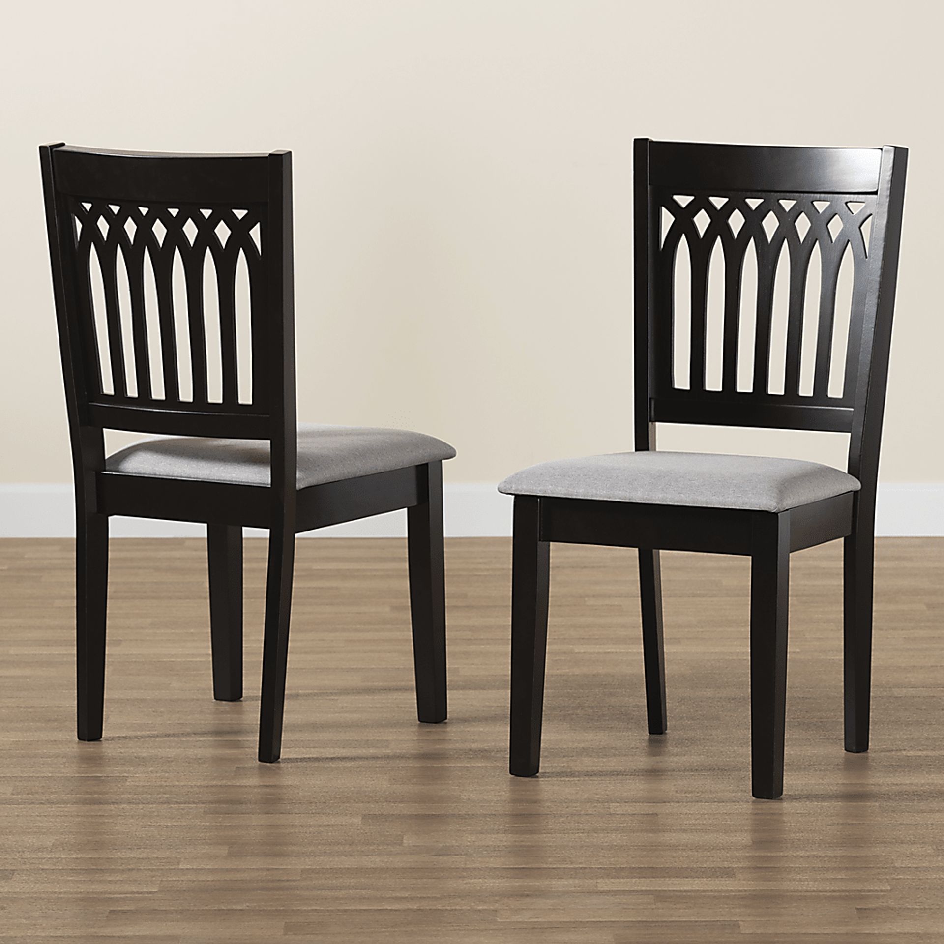 Salzedo Dark Brown Dining Chair, Set of 2 - Image 3
