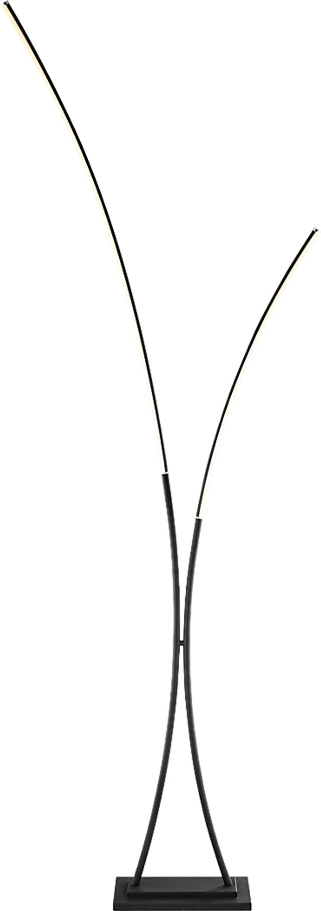 Salzedo Isle Black Floor Lamp - Thumbnail - Image 1
