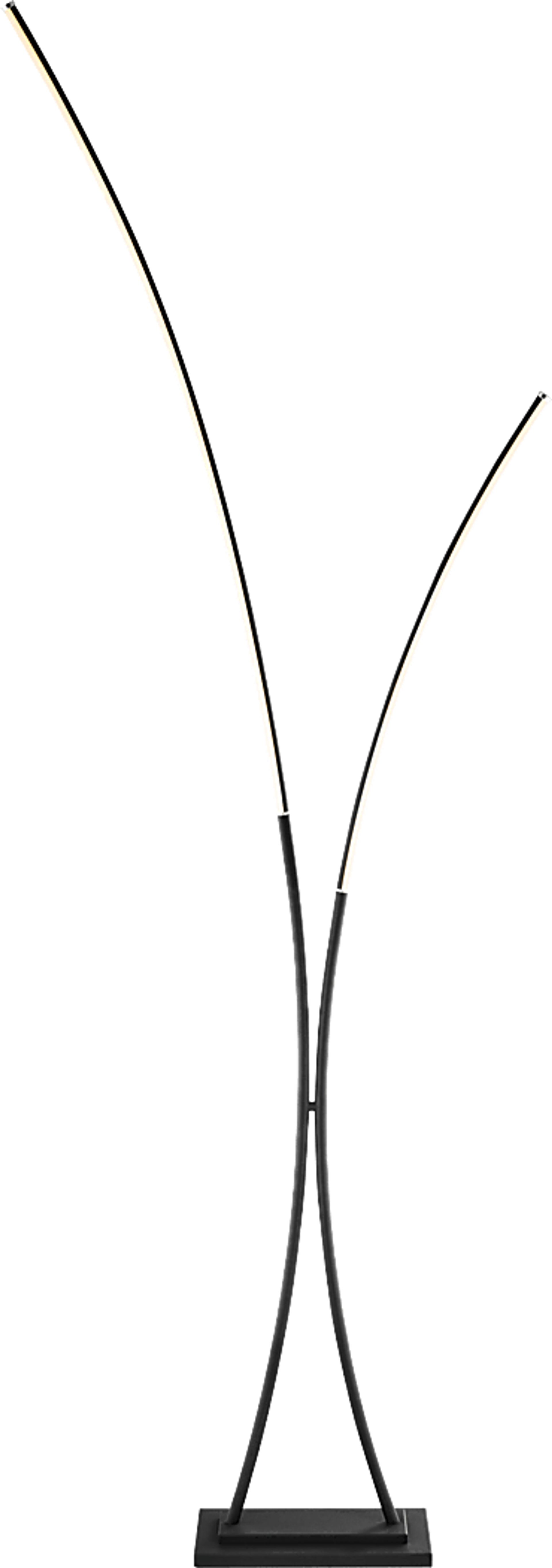 Salzedo Isle Black Floor Lamp - Image 1