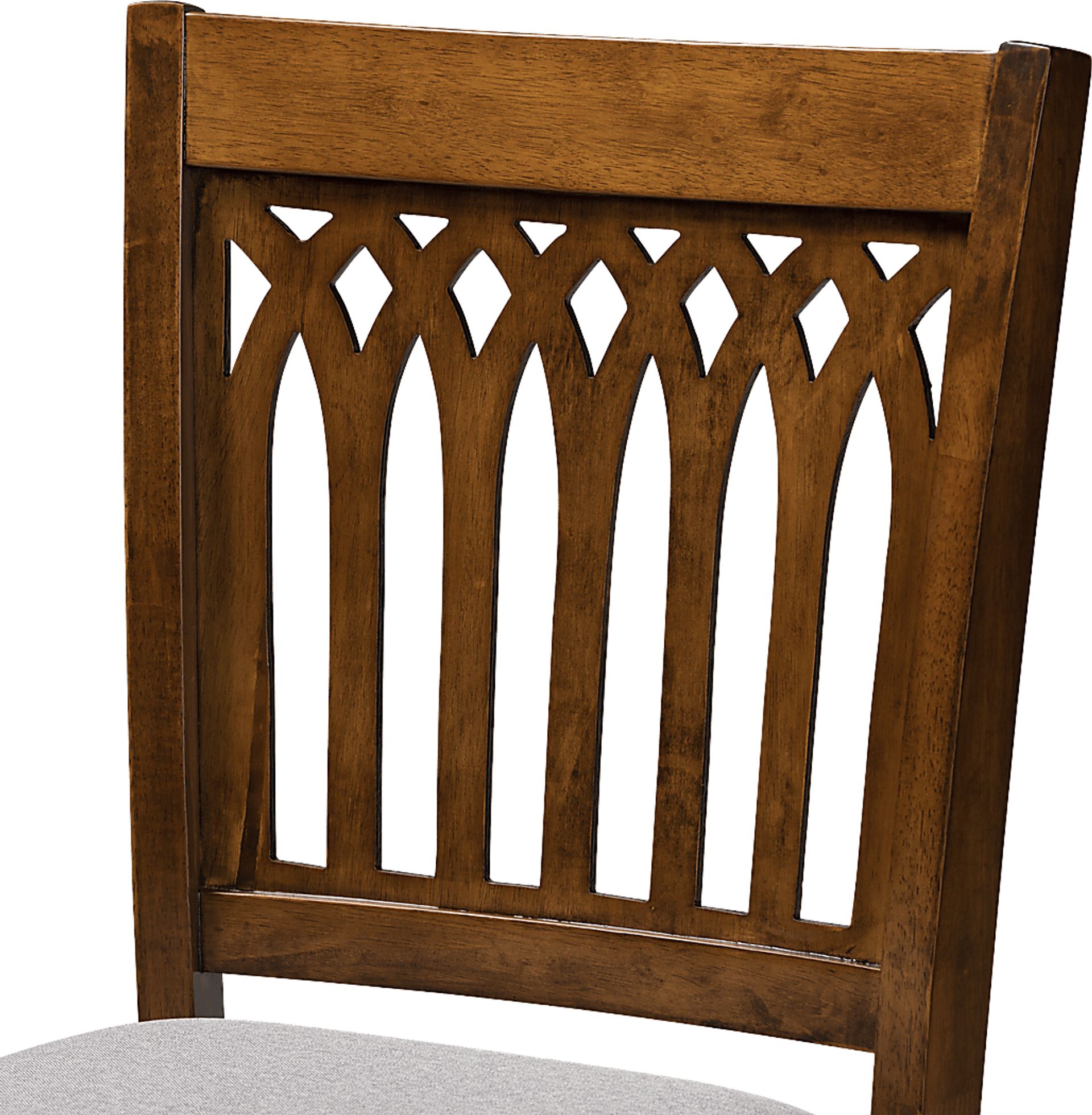 Salzedo Walnut Brown Counter Stool, Set of 2 - Image 6