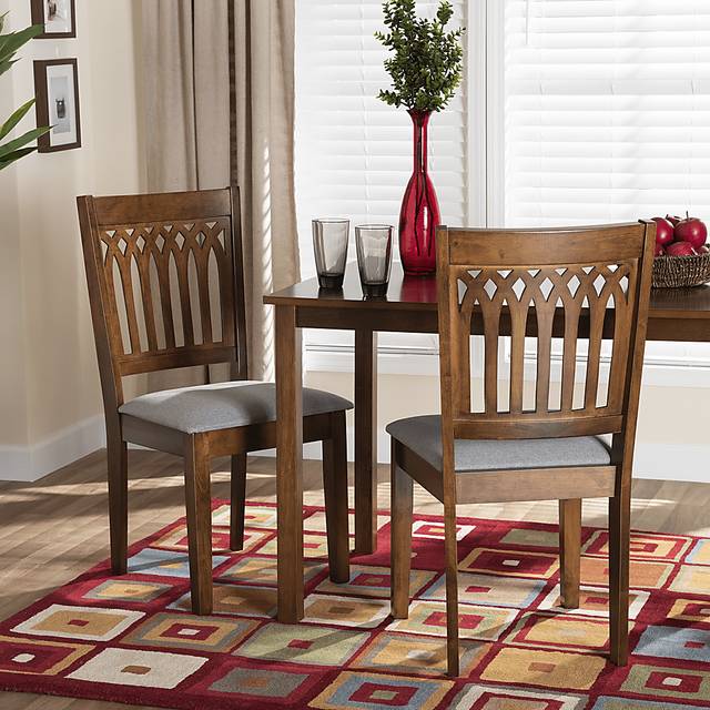 Salzedo Walnut Brown Dining Chair, Set of 2 - Thumbnail - Image 2