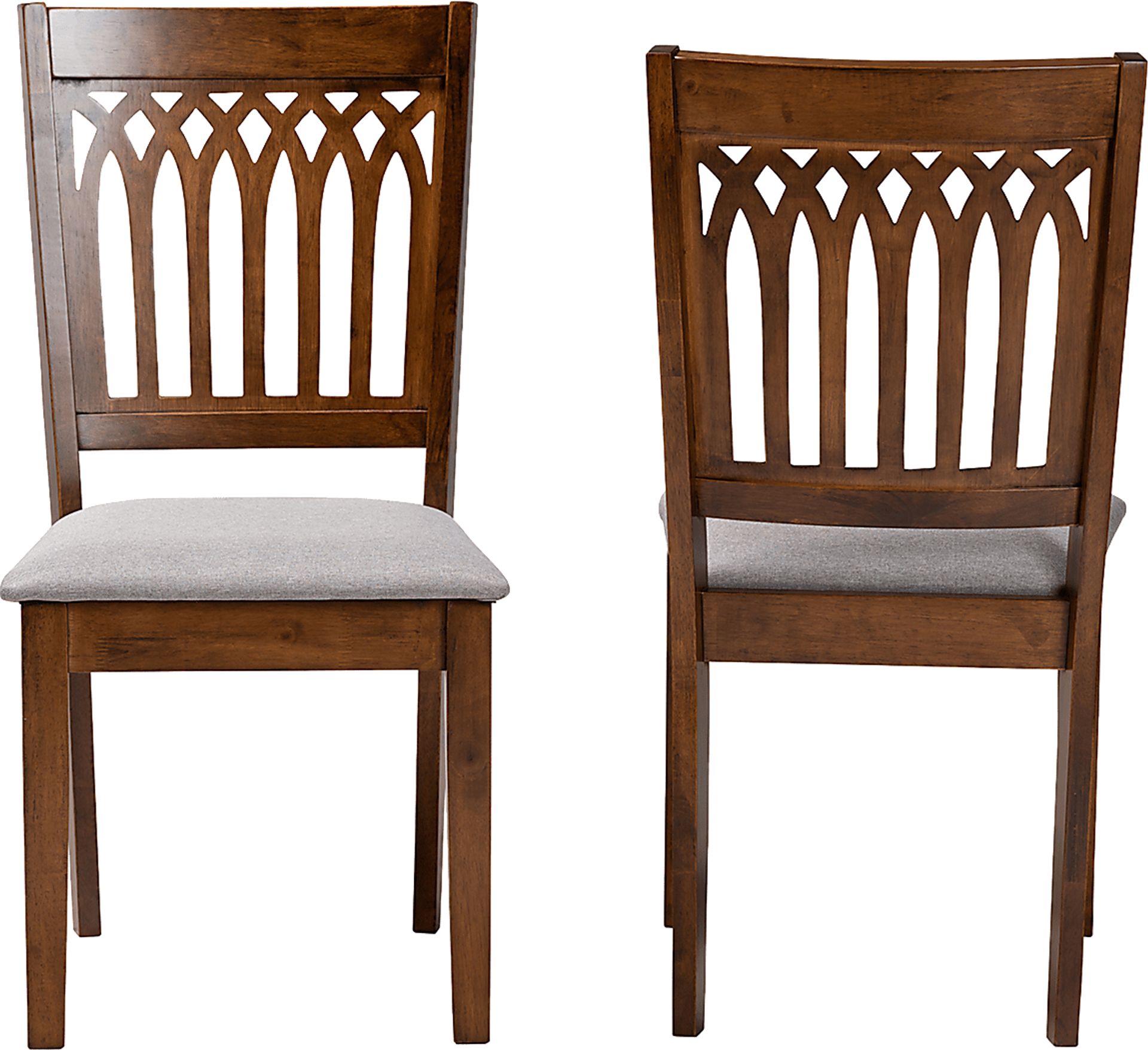 Salzedo Walnut Brown Dining Chair, Set of 2 - Image 4