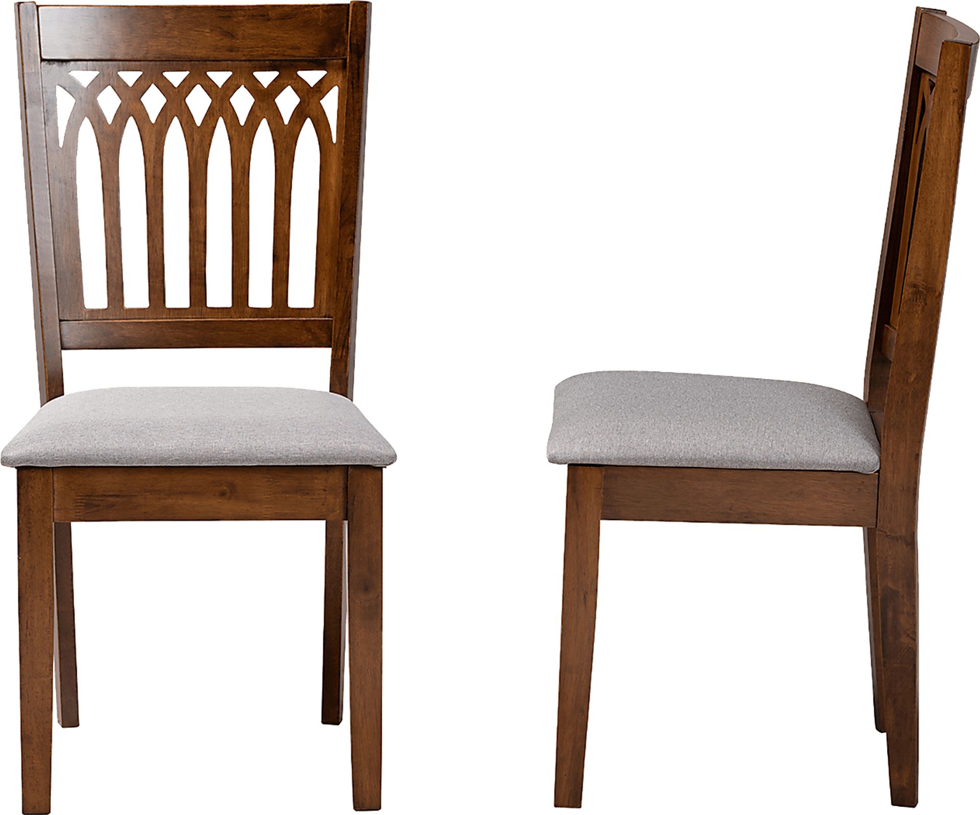 Salzedo Walnut Brown Dining Chair, Set of 2 - Image 5