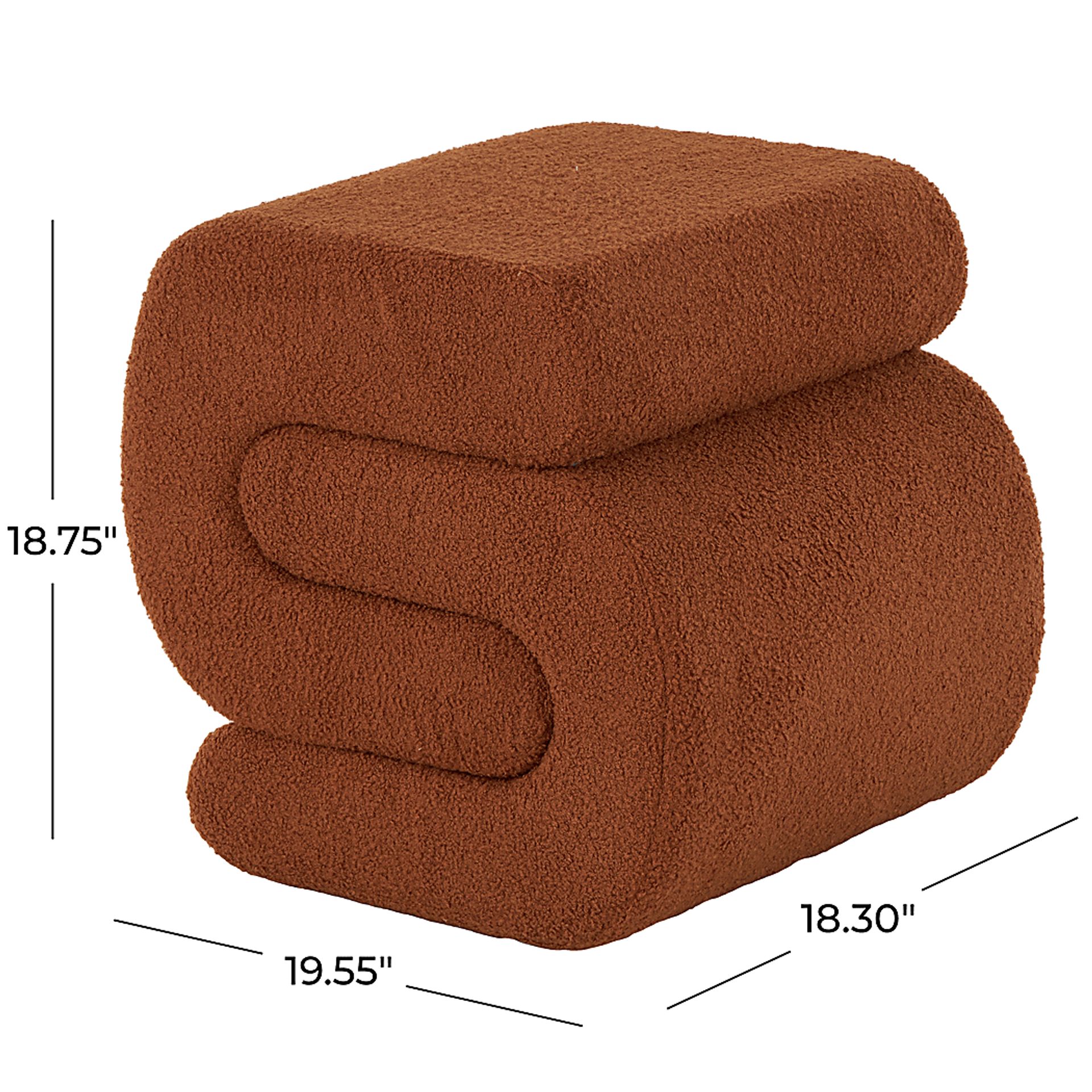 Samace Copper Ottoman - Image 7