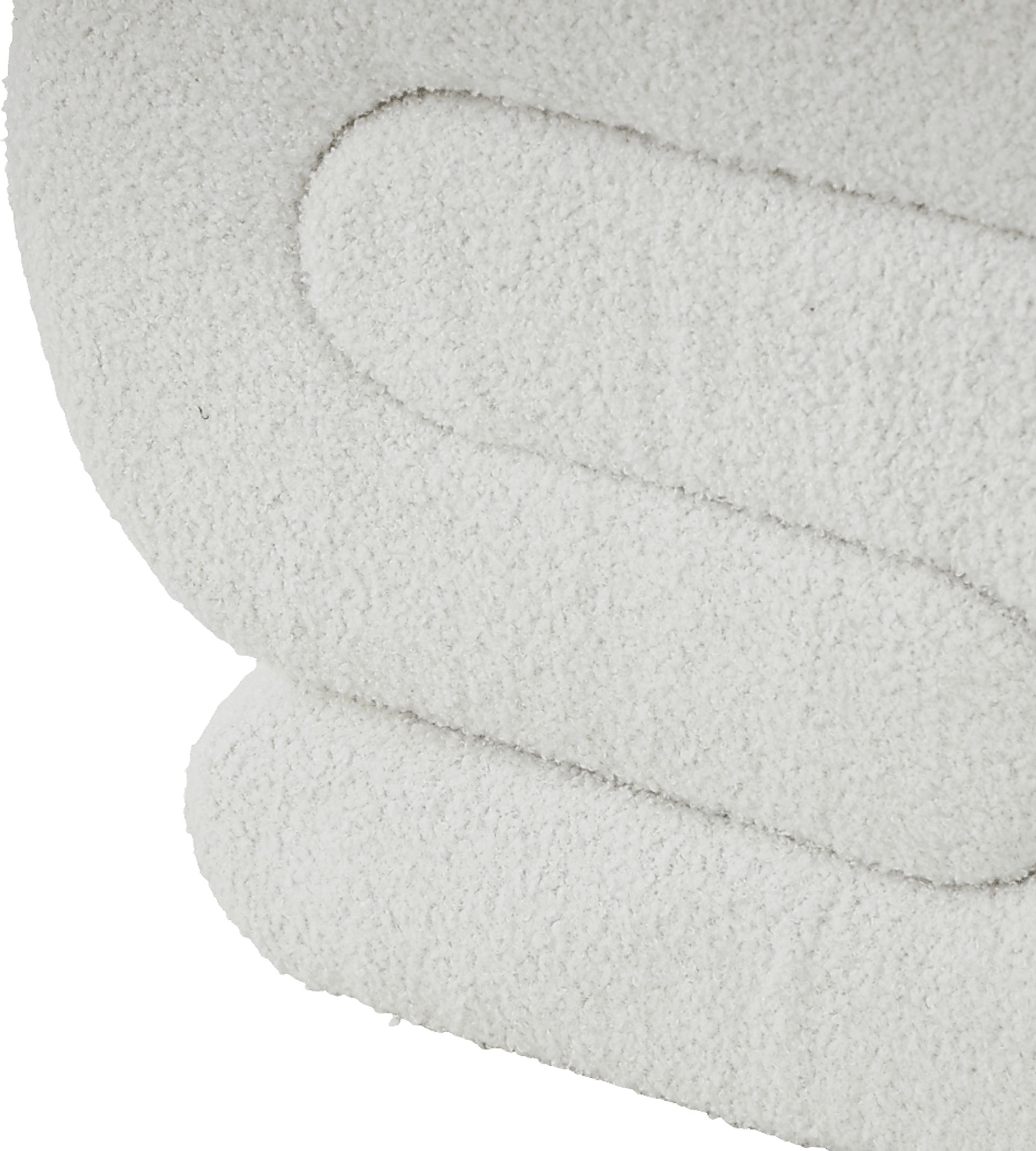 Samace White Ottoman - Image 3