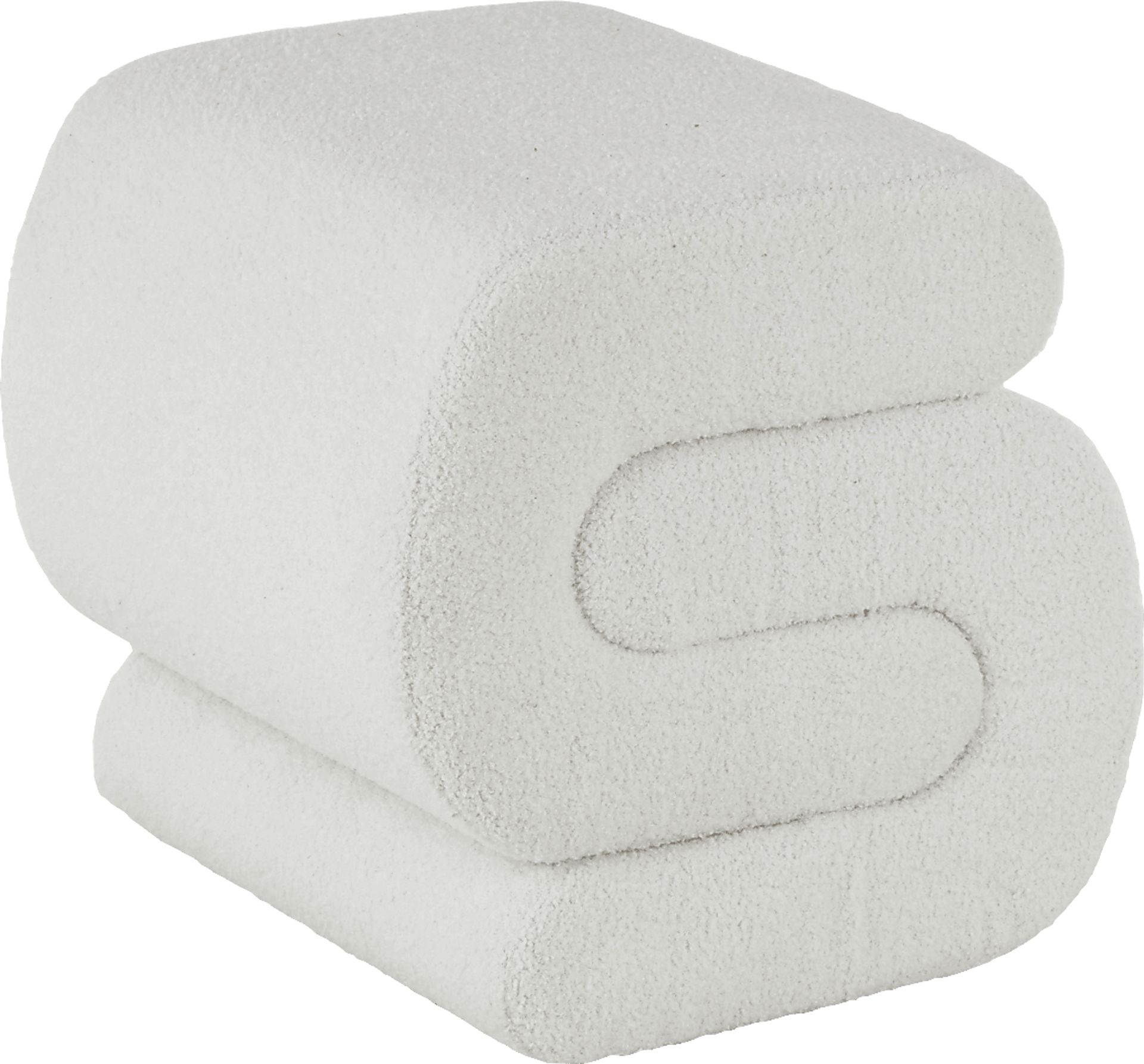 Samace White Ottoman - Image 5