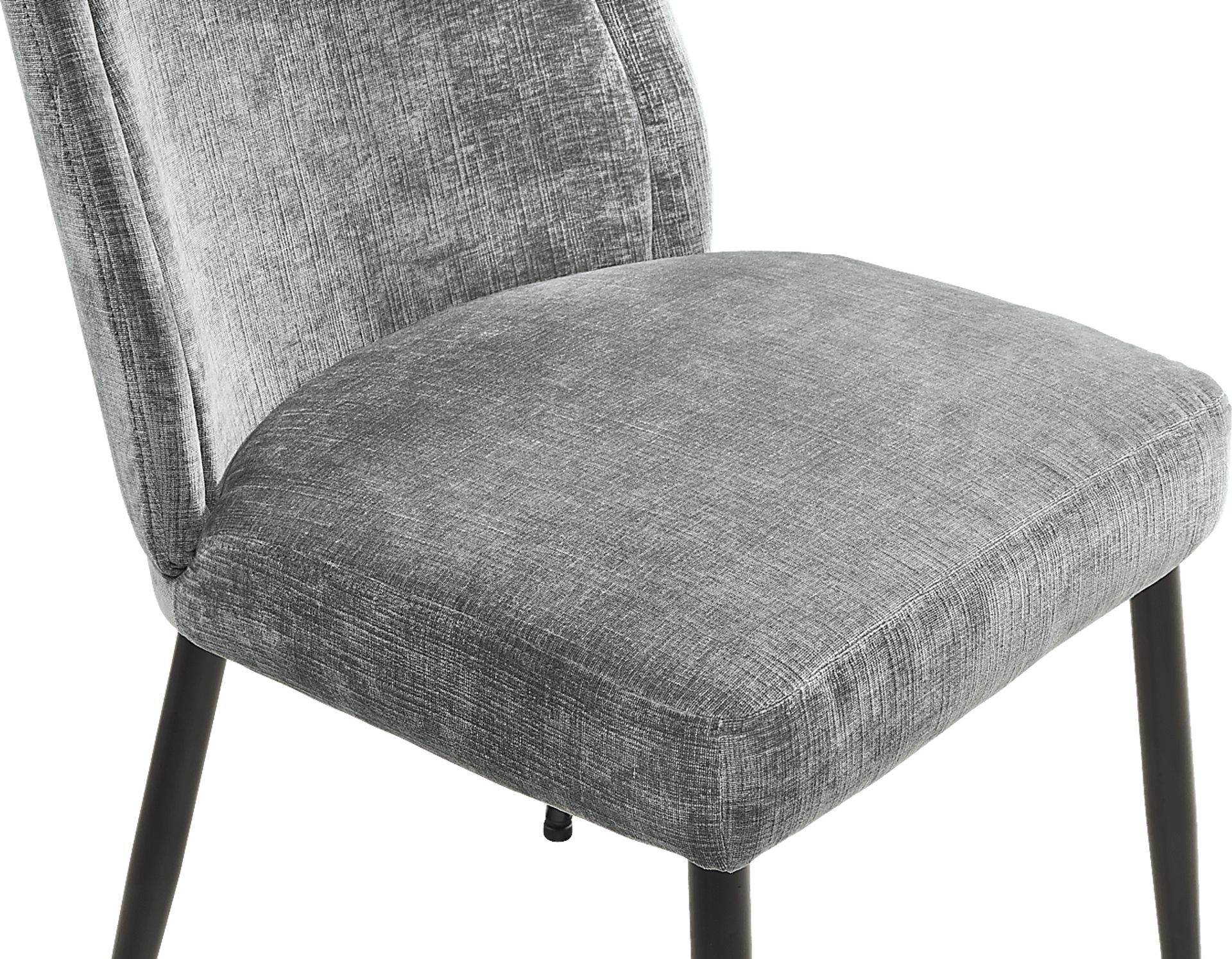 Sambuca Charcoal Upholstered Side Chair - Image 3