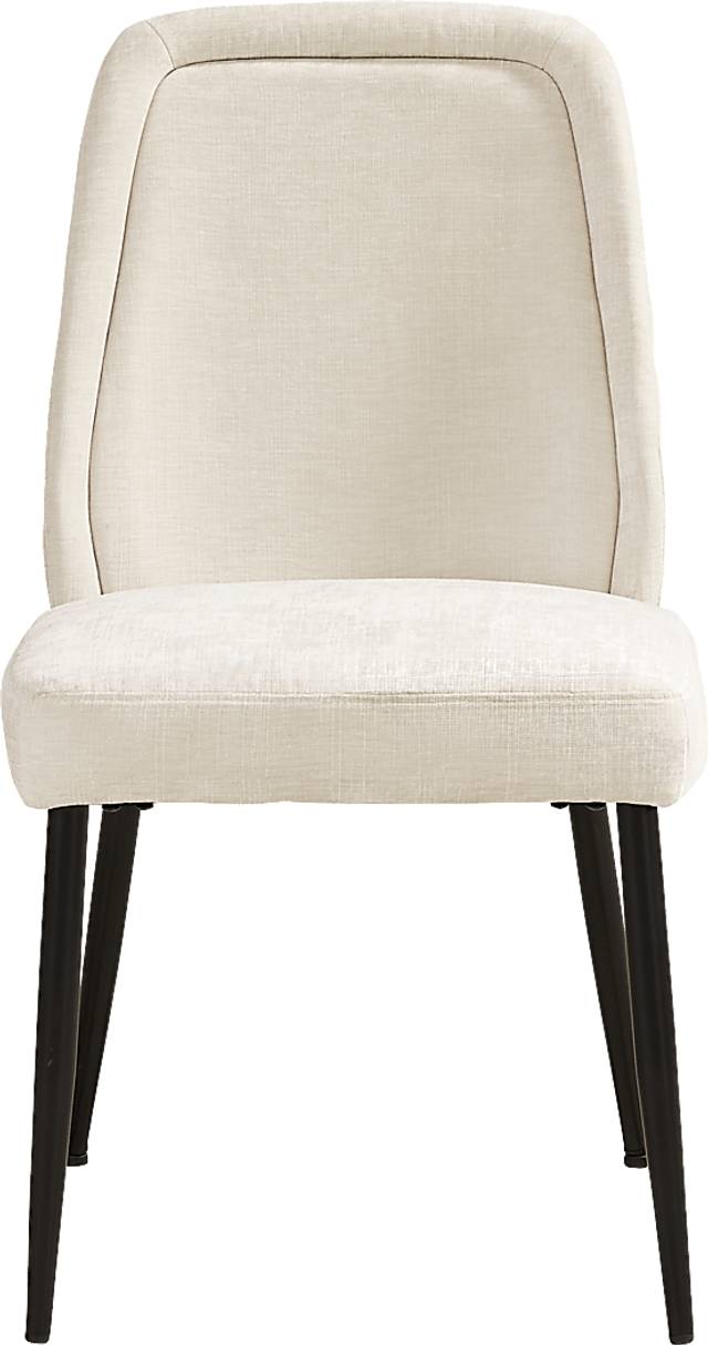 Grayhill White 5 Pc Dining Room with Sambuca Ivory Chairs - Thumbnail - Image 7