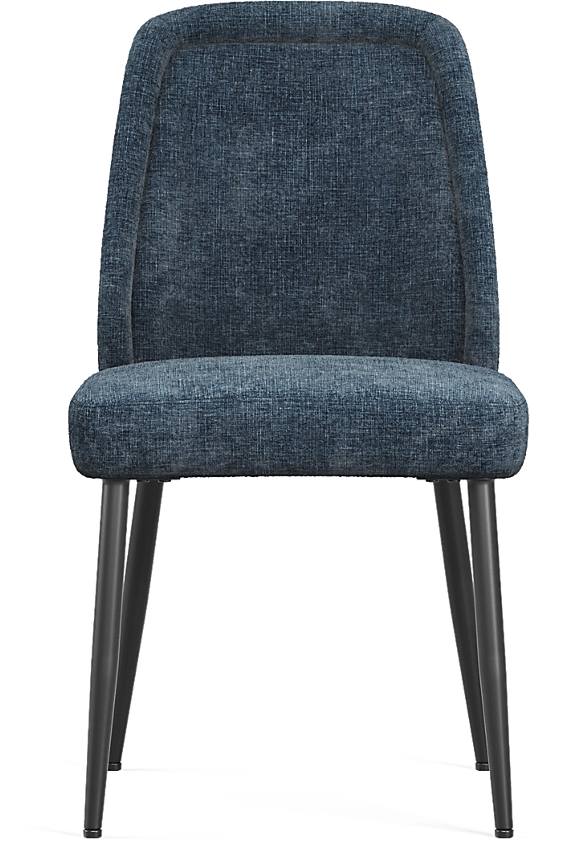 Grayhill White 5 Pc Dining Room with Sambuca Midnight Chairs - Image 7