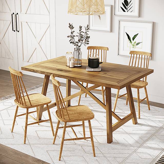 Samerna Natural Dining Table - Thumbnail - Image 2