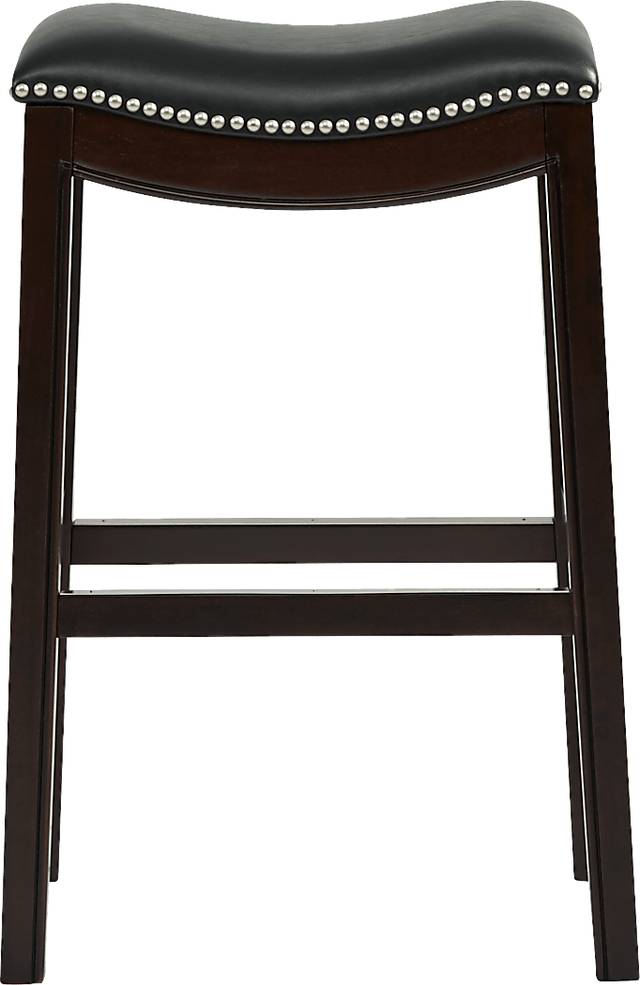 Samford Black Barstool - Thumbnail - Image 2