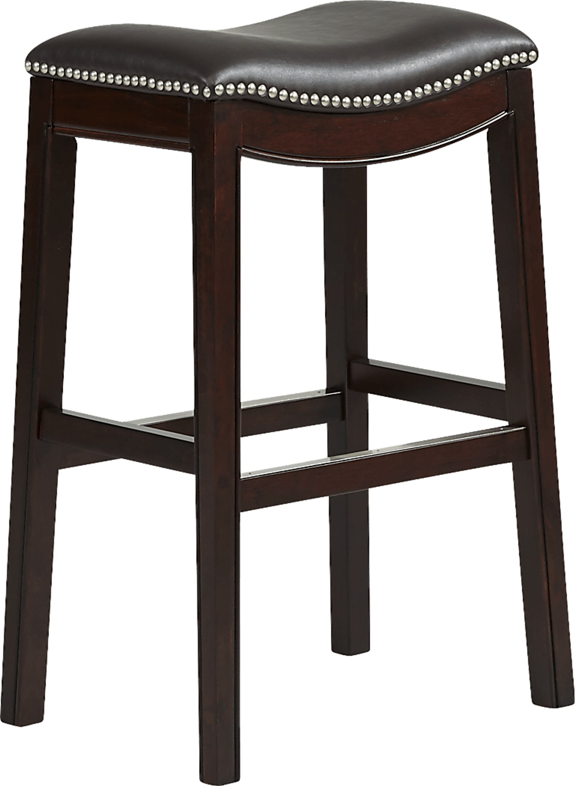 Samford Brown Barstool - Image 1