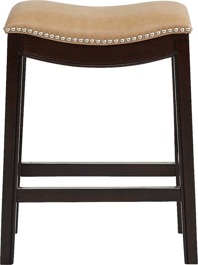 Samford Camel Counter Height Stool - Thumbnail - Image 2
