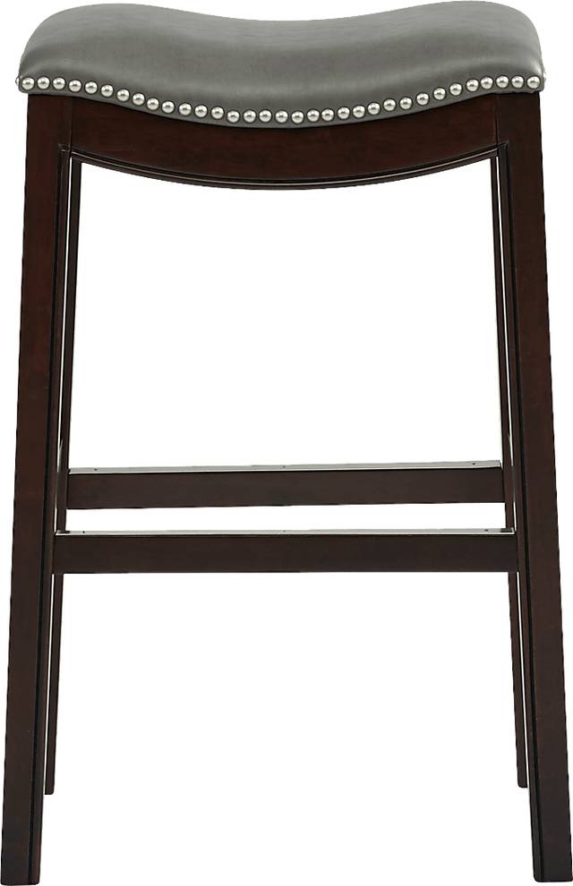 Samford Gray Barstool - Thumbnail - Image 2