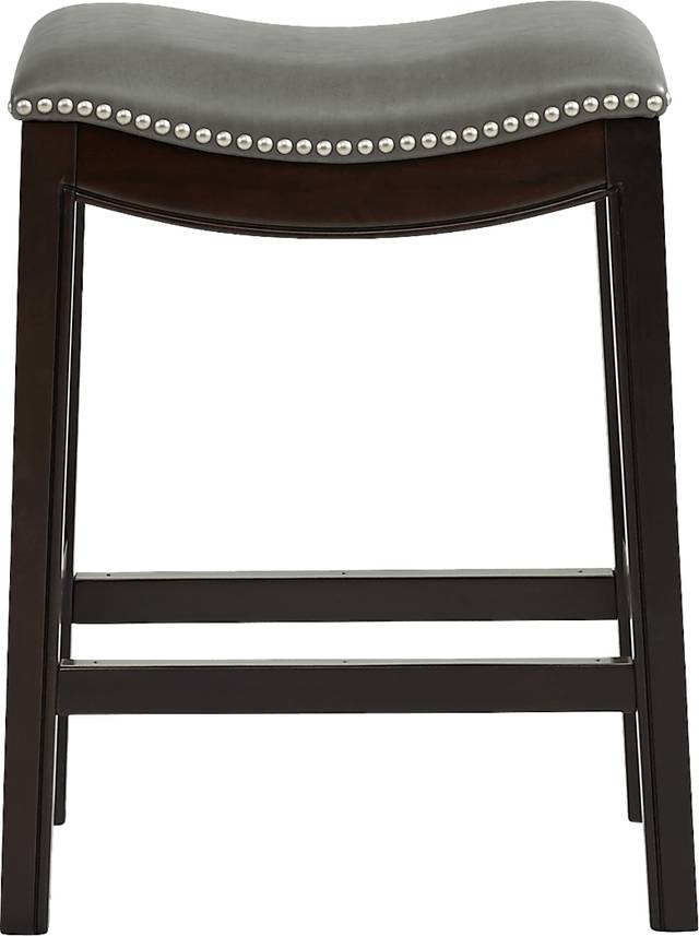 Samford Gray Counter Height Stool - Thumbnail - Image 2