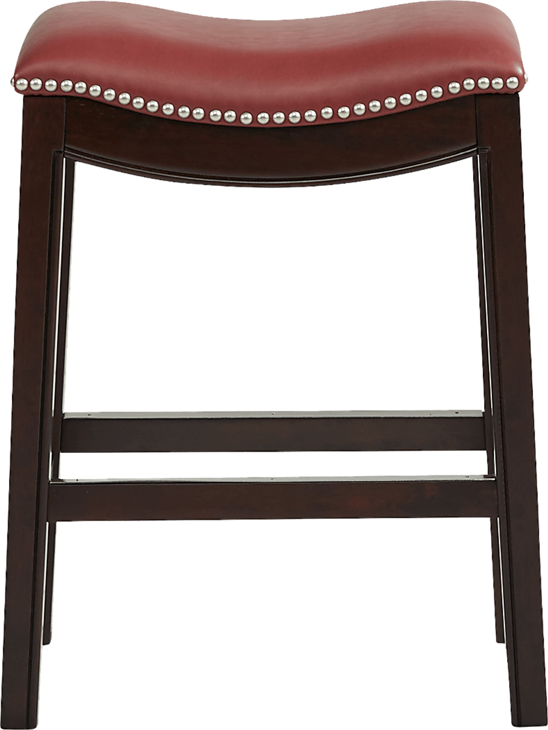 Samford Red Counter Height Stool - Image 2