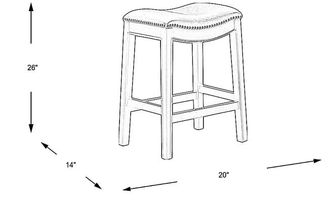 Dimension Image. Please refer to the Dimension Tab on this page for dimension details.
