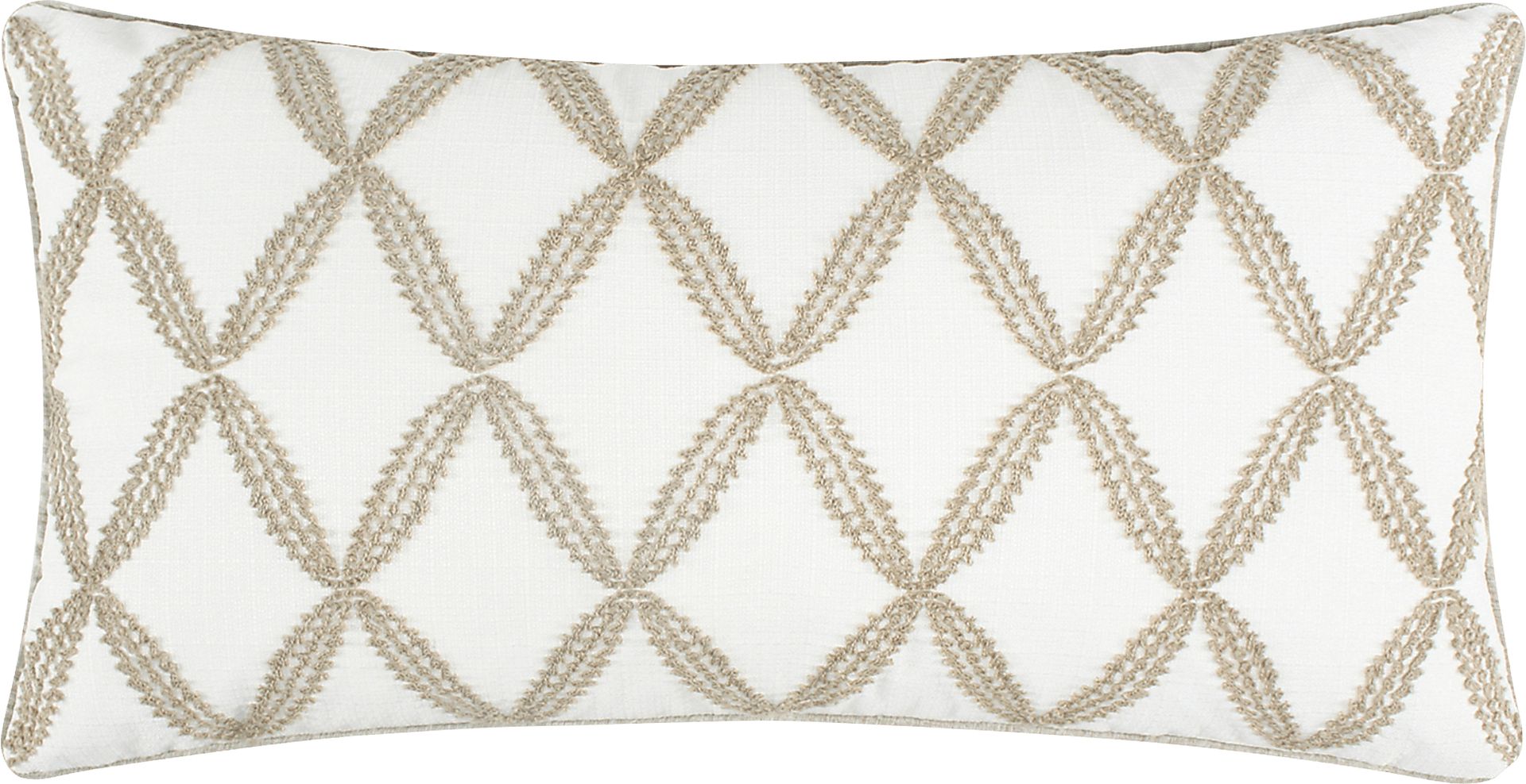 Samiva White Lumbar Pillow - Image 1