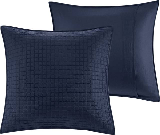 Samorar Blue 7 Pc Full/Queen Comforter Set - Thumbnail - Image 5