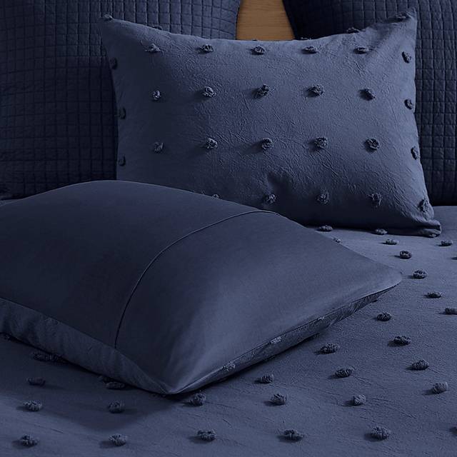 Samorar Blue 7 Pc Full/Queen Comforter Set - Thumbnail - Image 7