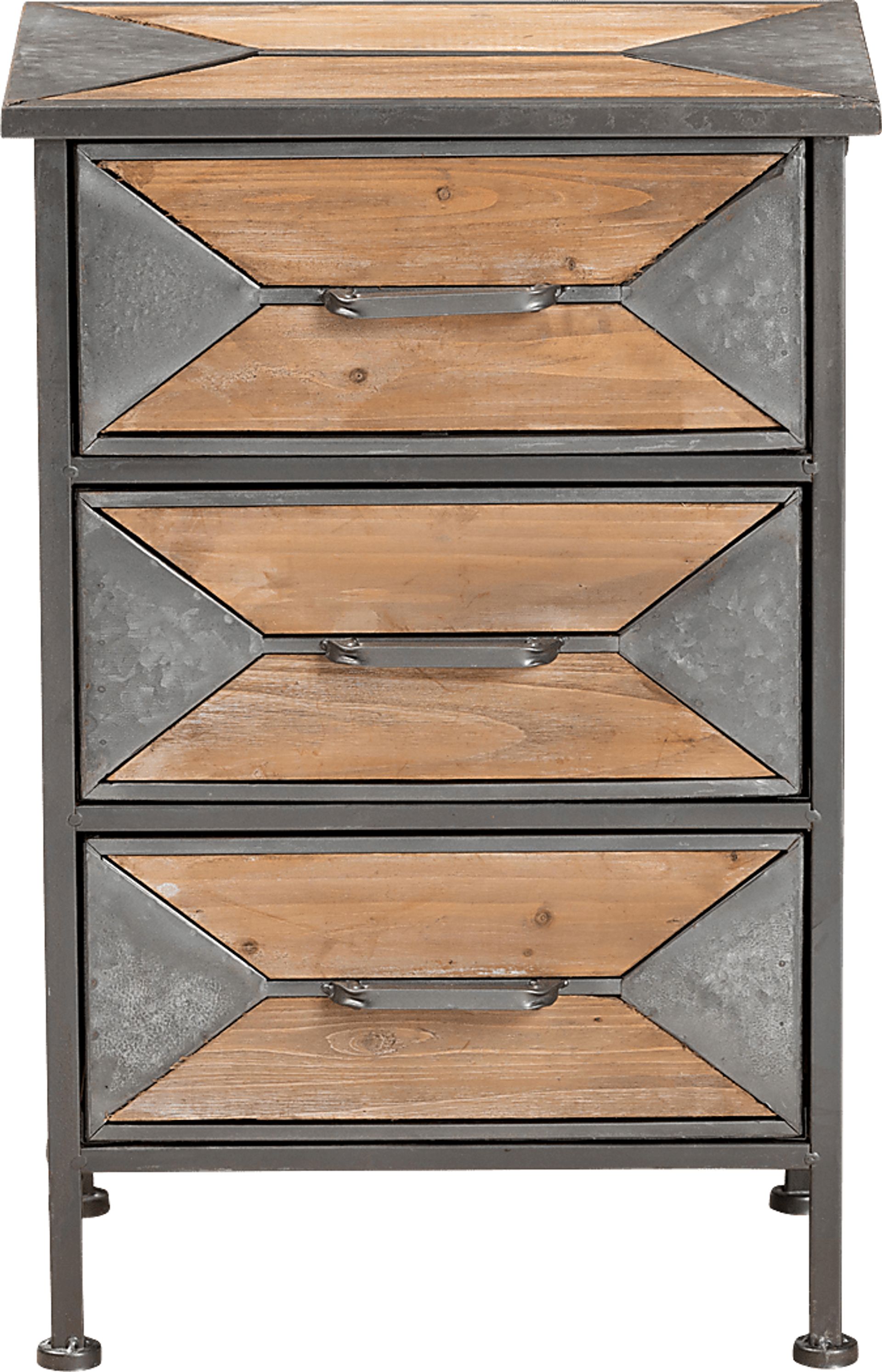 Samover Brown Nightstand - Image 3