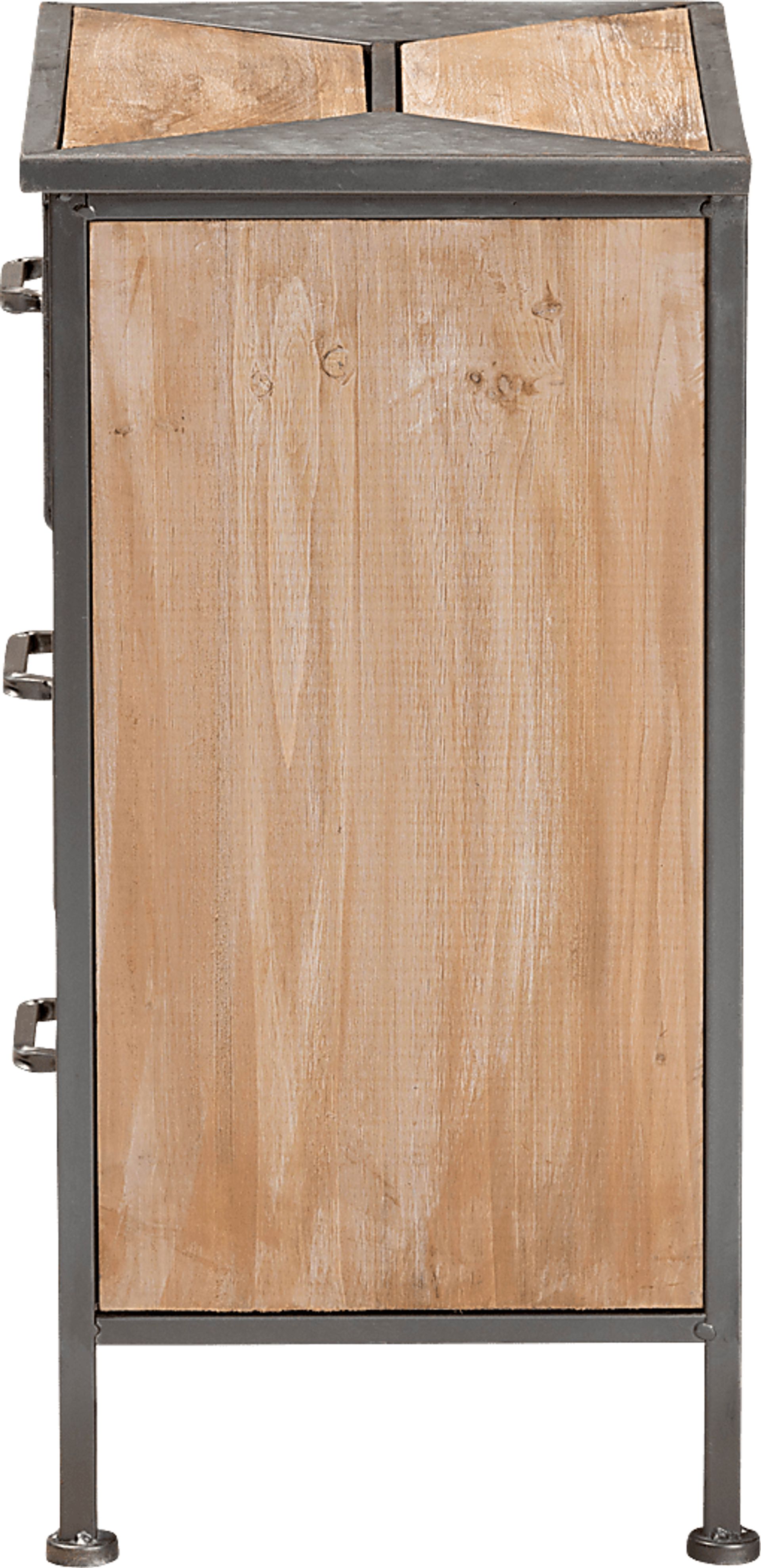 Samover Brown Nightstand - Image 4