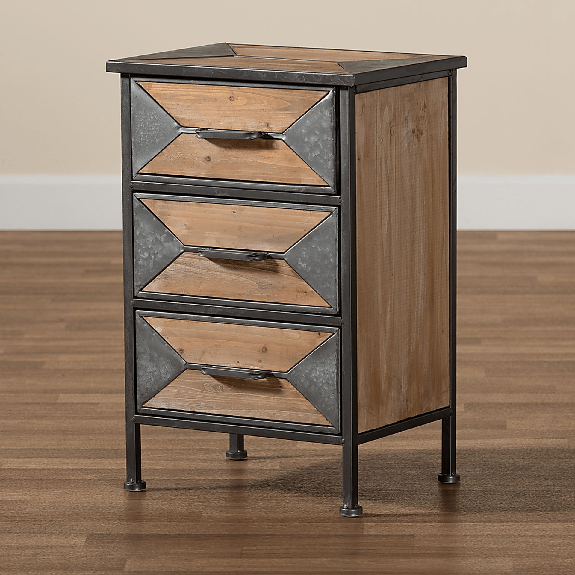 Samover Brown Nightstand - Image 7