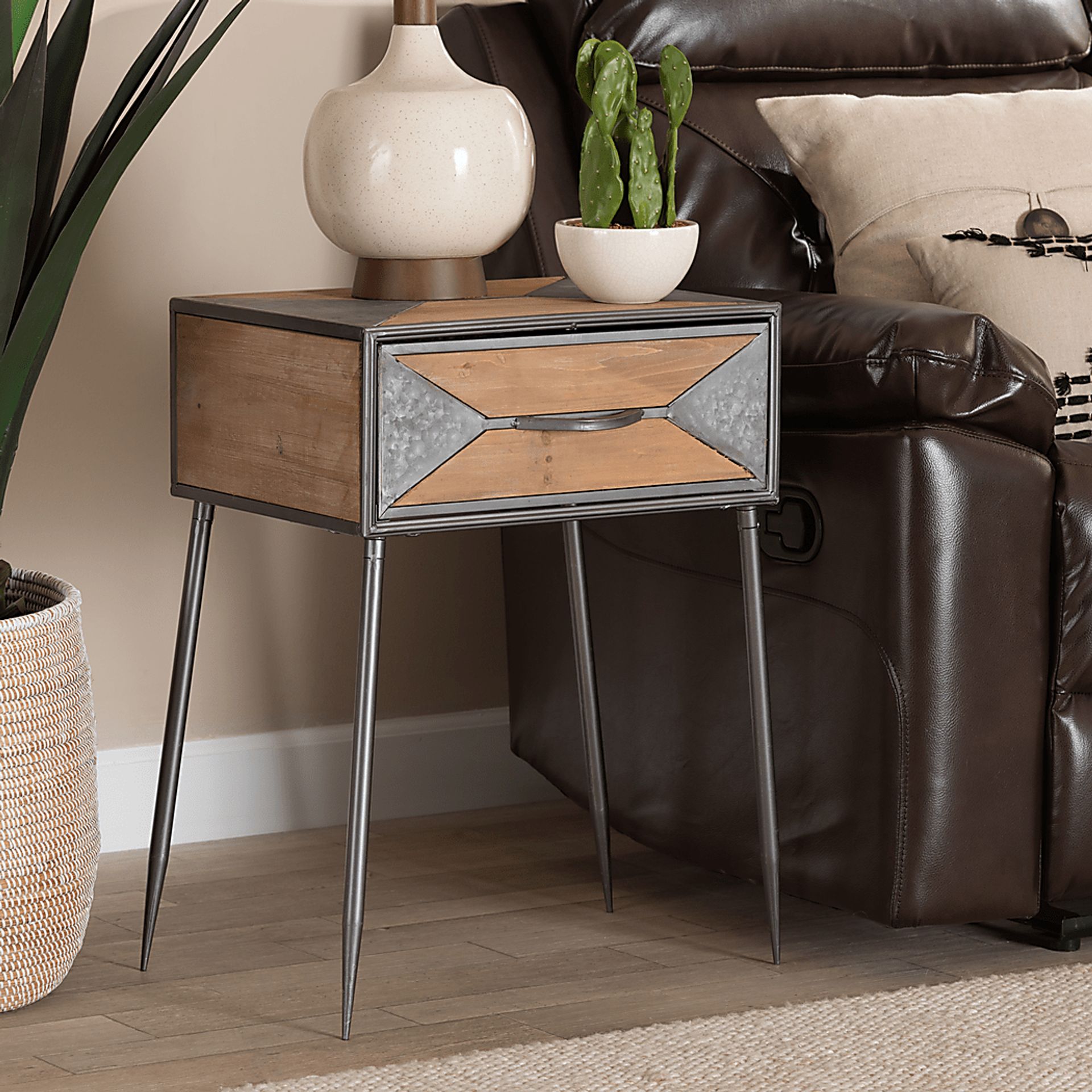Samover Oak Nightstand - Image 7