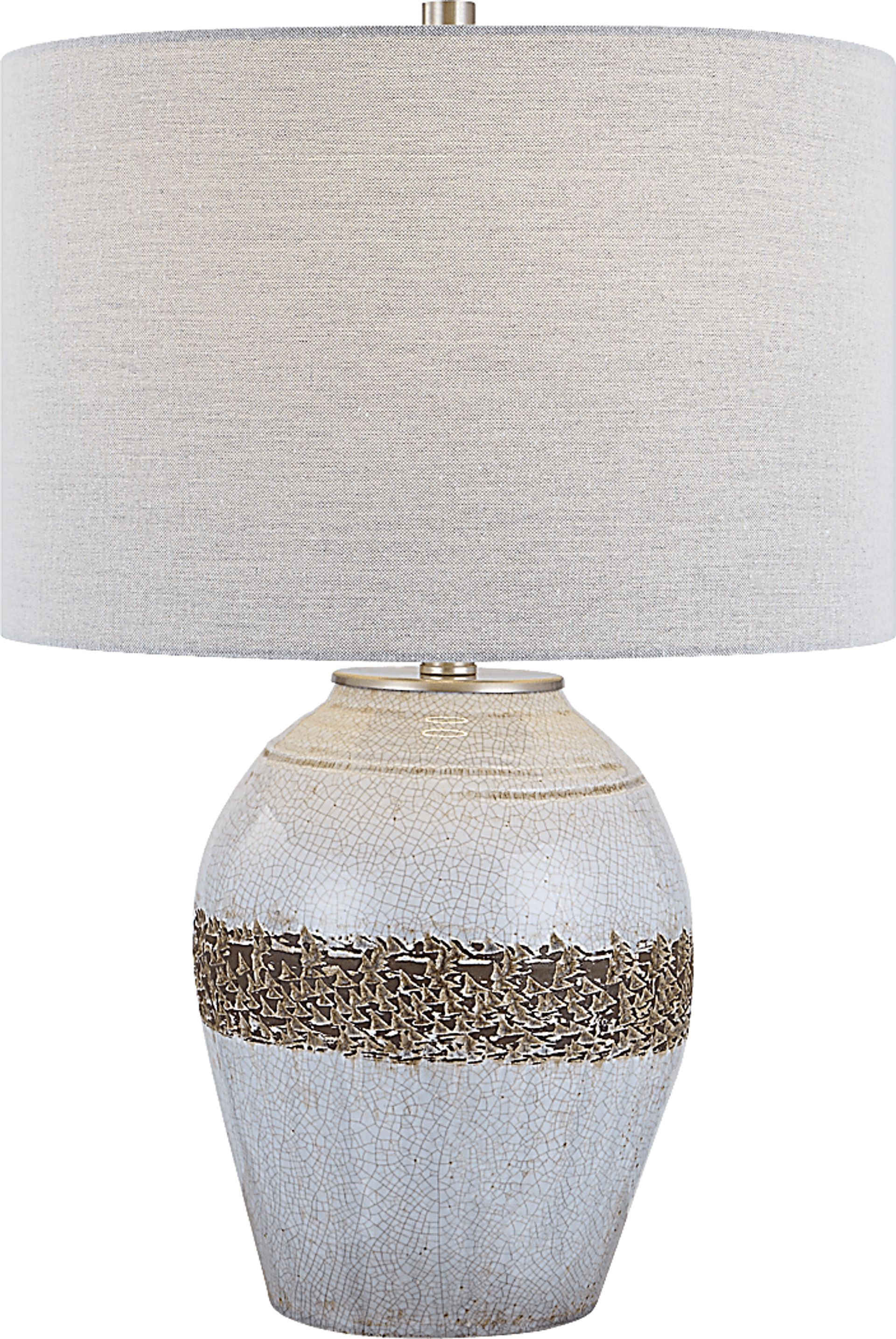 Samuel Peak Gray Lamp - Image 1
