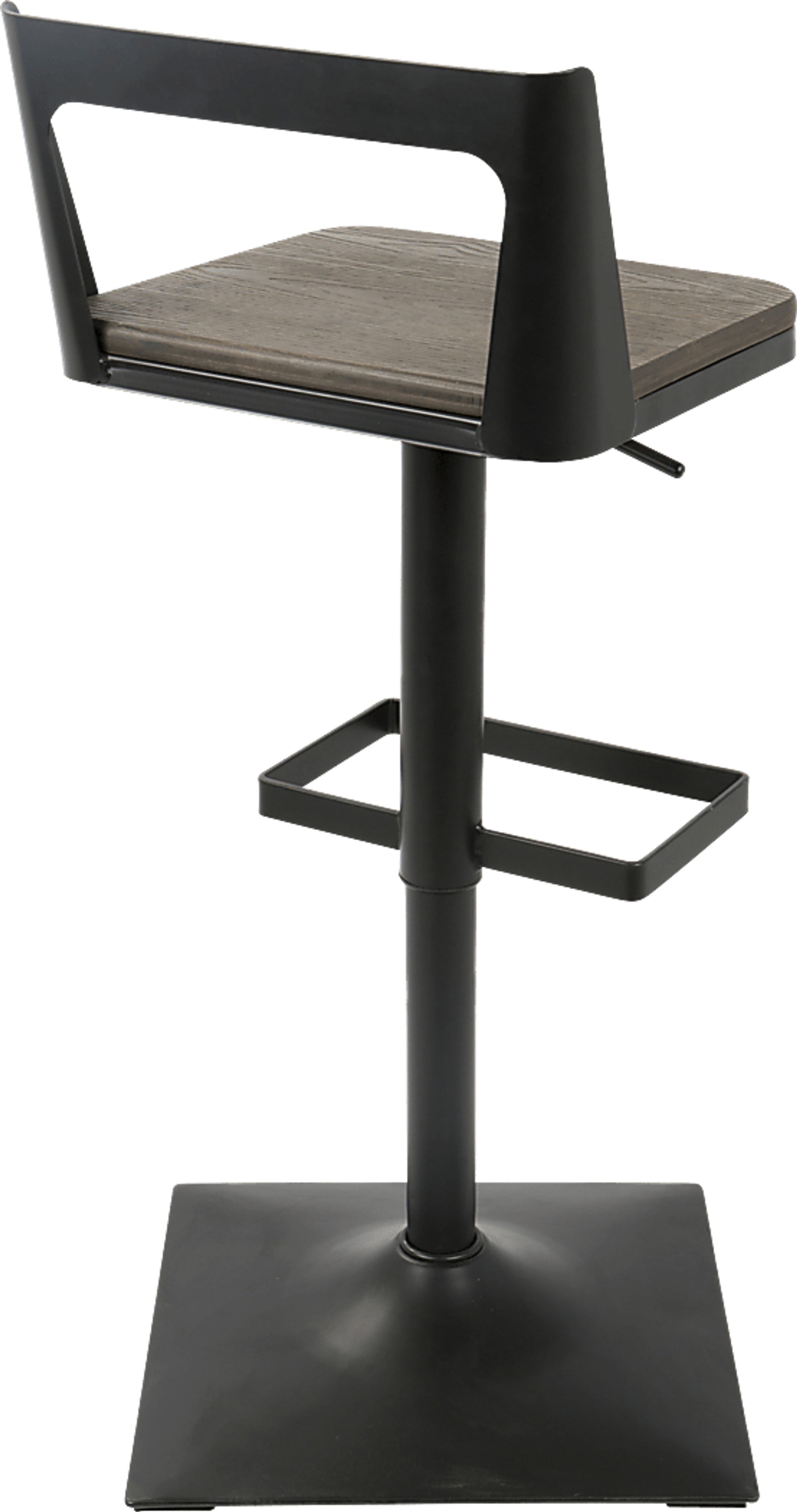 Samurai Black Barstool - Image 2