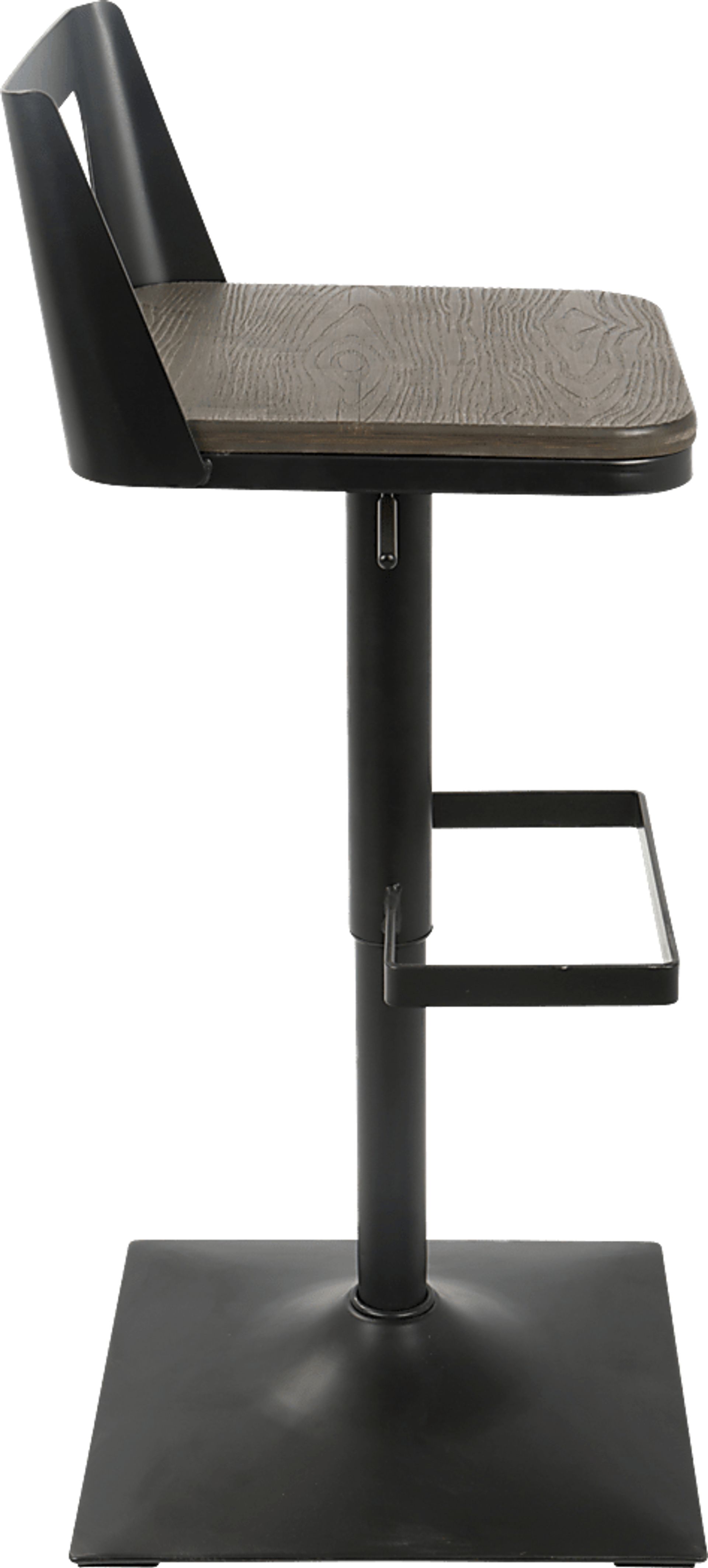 Samurai Black Barstool - Image 3