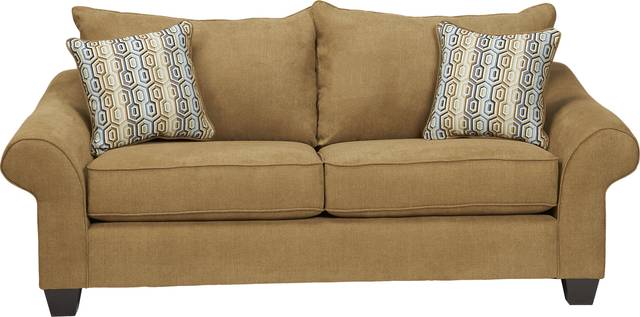 San Diego Brown Sleeper Loveseat - Thumbnail - Image 1